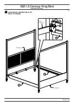 Предварительный просмотр 5 страницы Baxton Studio Canopy King Bed 0021-3 Assembly Instructions Manual