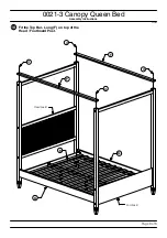 Preview for 8 page of Baxton Studio Canopy Queen Bed 0021-3 Assembly Instructions Manual