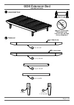 Baxton Studio Extension Bed 0036 Assembly Instructions предпросмотр