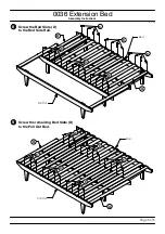 Предварительный просмотр 5 страницы Baxton Studio Extension Bed 0036 Assembly Instructions