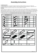 Предварительный просмотр 1 страницы Baxton Studio FM203-008-NATURAL WOODEN-CABINET Assembly Instructions Manual