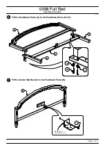 Предварительный просмотр 4 страницы Baxton Studio Full Bed 0038 Assembly Instructions Manual