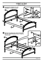 Предварительный просмотр 8 страницы Baxton Studio Full Bed 0038 Assembly Instructions Manual