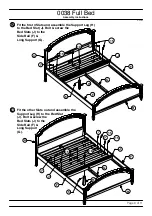 Предварительный просмотр 9 страницы Baxton Studio Full Bed 0038 Assembly Instructions Manual