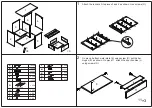 Baxton Studio Grover NAB-003-Cherry/White Assembly Instructions предпросмотр