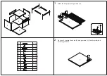 Предварительный просмотр 1 страницы Baxton Studio HIF-007-NATURAL/BLACK Quick Start Manual