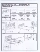 Baxton Studio Jennifer BD-02 Assembly Instruction предпросмотр