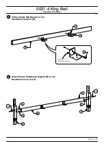 Предварительный просмотр 4 страницы Baxton Studio King Bed 0021-4 Assembly Instructions Manual