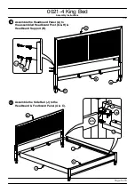 Предварительный просмотр 5 страницы Baxton Studio King Bed 0021-4 Assembly Instructions Manual