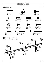 Preview for 2 page of Baxton Studio King Bed 0050 Assembly Instructions Manual