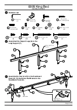 Предварительный просмотр 2 страницы Baxton Studio King Bed MG0005 Assembly Instructions