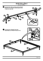 Предварительный просмотр 3 страницы Baxton Studio King Bed MG0005 Assembly Instructions