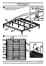 Предварительный просмотр 4 страницы Baxton Studio King Bed MG0005 Assembly Instructions