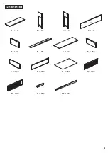 Предварительный просмотр 3 страницы Baxton Studio LC21020907RATTAN2DWCONSOLETABLE Assembly Instruction Manual