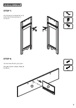 Предварительный просмотр 7 страницы Baxton Studio LC21020907RATTAN2DWCONSOLETABLE Assembly Instruction Manual