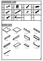 Предварительный просмотр 2 страницы Baxton Studio LCF20182 Assembly Instruction