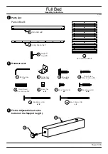 Предварительный просмотр 2 страницы Baxton Studio MG0006 Assembly Instructions Manual