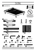 Предварительный просмотр 1 страницы Baxton Studio MG97151 Assembly Instructions Manual