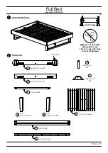 Baxton Studio Natalia 20167 Assembly Instructions Manual предпросмотр