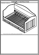 Предварительный просмотр 5 страницы Baxton Studio NEVES DAYBED Assembly Instructions