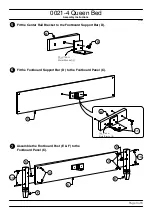 Предварительный просмотр 3 страницы Baxton Studio Queen Bed 0021-4 Assembly Instructions Manual