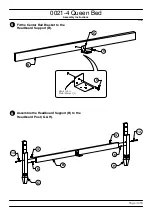 Предварительный просмотр 4 страницы Baxton Studio Queen Bed 0021-4 Assembly Instructions Manual