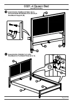 Предварительный просмотр 5 страницы Baxton Studio Queen Bed 0021-4 Assembly Instructions Manual