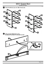 Предварительный просмотр 3 страницы Baxton Studio Queen Bed 0051 Assembly Instructions Manual