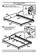 Предварительный просмотр 4 страницы Baxton Studio Queen Bed 0051 Assembly Instructions Manual