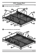 Предварительный просмотр 5 страницы Baxton Studio Queen Bed 0051 Assembly Instructions Manual