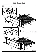 Предварительный просмотр 7 страницы Baxton Studio Queen Bed 0051 Assembly Instructions Manual