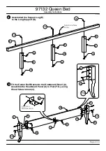 Предварительный просмотр 2 страницы Baxton Studio Queen Bed 97132 Assembly Instructions