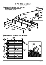 Предварительный просмотр 4 страницы Baxton Studio Queen Bed 97132 Assembly Instructions