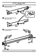 Предварительный просмотр 4 страницы Baxton Studio Queen Bed MG0005 Assembly Instructions Manual