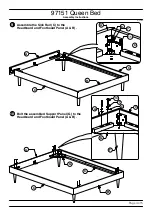 Предварительный просмотр 5 страницы Baxton Studio Queen Bed MG0005 Assembly Instructions Manual