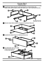 Предварительный просмотр 3 страницы Baxton Studio Queen Bed MG4710 Assembly Instructions Manual