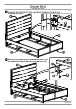 Предварительный просмотр 6 страницы Baxton Studio Queen Bed MG4710 Assembly Instructions Manual