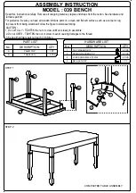 Предварительный просмотр 2 страницы Baxton Studio RH318C Assembly Instructions