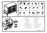 Baxton Studio Valeska NL2020311 Assembly Instruction Manual предпросмотр