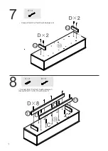 Предварительный просмотр 7 страницы Baxton Studio WI11250 Assembly Instructions Manual