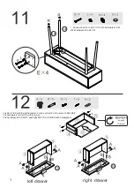 Предварительный просмотр 9 страницы Baxton Studio WI11250 Assembly Instructions Manual