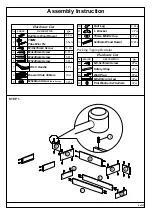 Предварительный просмотр 2 страницы Baxton Studio WI11913 Assembly Instruction Manual