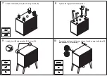 Предварительный просмотр 3 страницы Baxton Studio Yuna MAG-07-Natural/Black Assembly Instructions