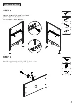 Preview for 5 page of Baxton LC21020905 Assembly Instruction Manual