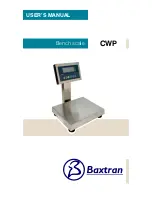 Предварительный просмотр 1 страницы Baxtran CWP User Manual