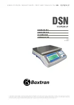 Предварительный просмотр 1 страницы Baxtran DSN User Manual