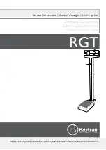 Preview for 1 page of Baxtran RGT User Manual