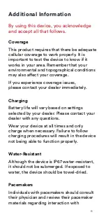 Preview for 6 page of Bay Alarm Medical SOS Mobile User Manual