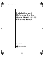 Предварительный просмотр 1 страницы Bay Networks 58000 Installation And Reference Manual