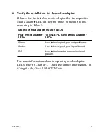 Preview for 13 page of Bay Networks BayStack Fiber Media Adapter Using Manual